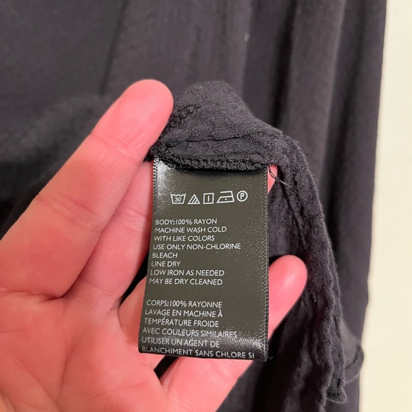 Silence and Noise faux cross cross wrap lightweight shirt - Picture 6 of 11